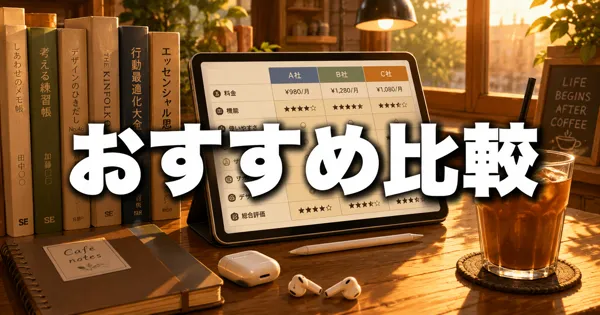 オーディオブックサービス比較【2026】1枚の表で選び方解説