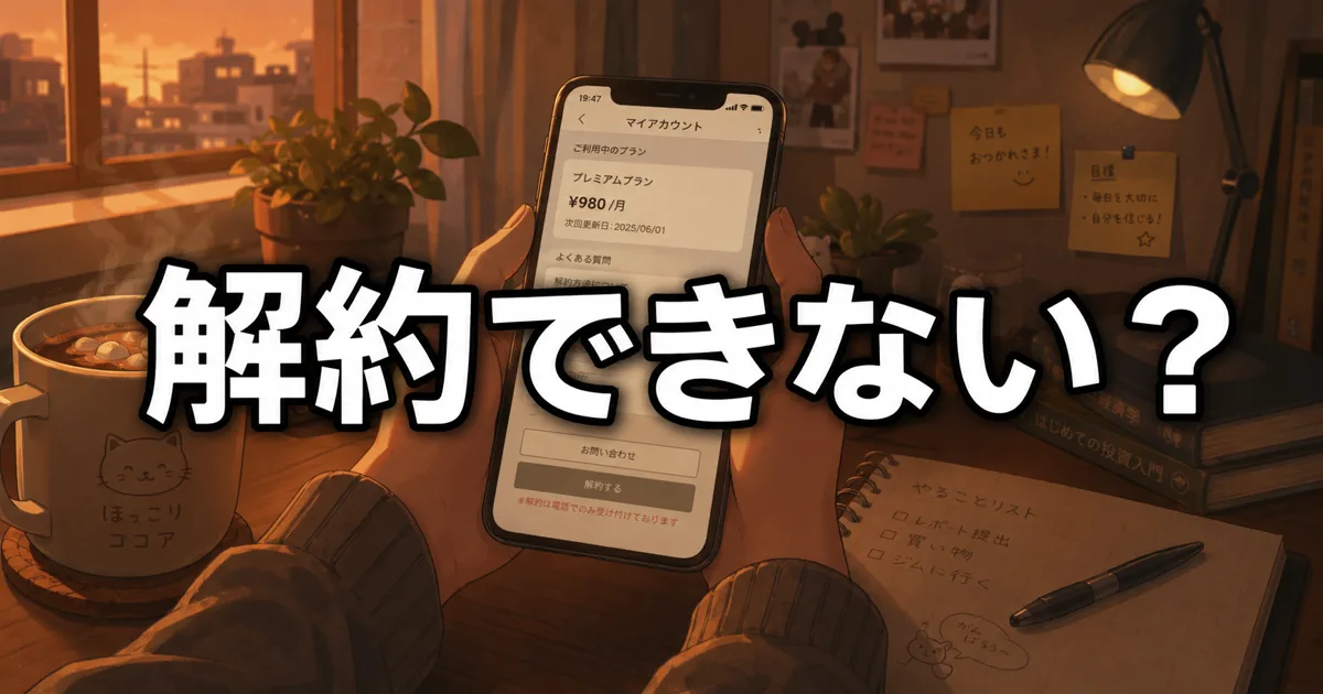 Audibleが解約できない原因と確実な対処法まとめ