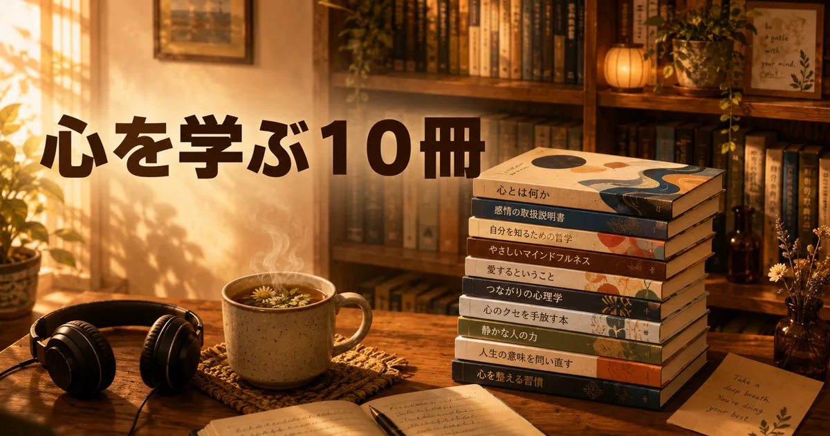 Audible心理学おすすめ本10選【2026】人間心理を耳で学ぶ